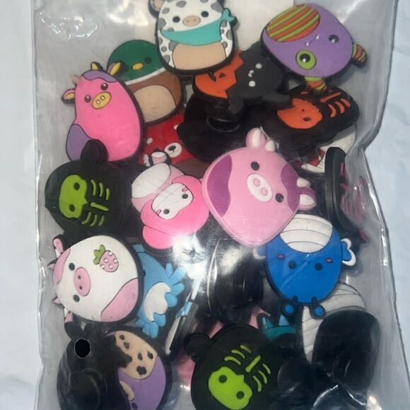 Brand New Squishmallow Jibbitz (34pcs) - Picture 1 of 2